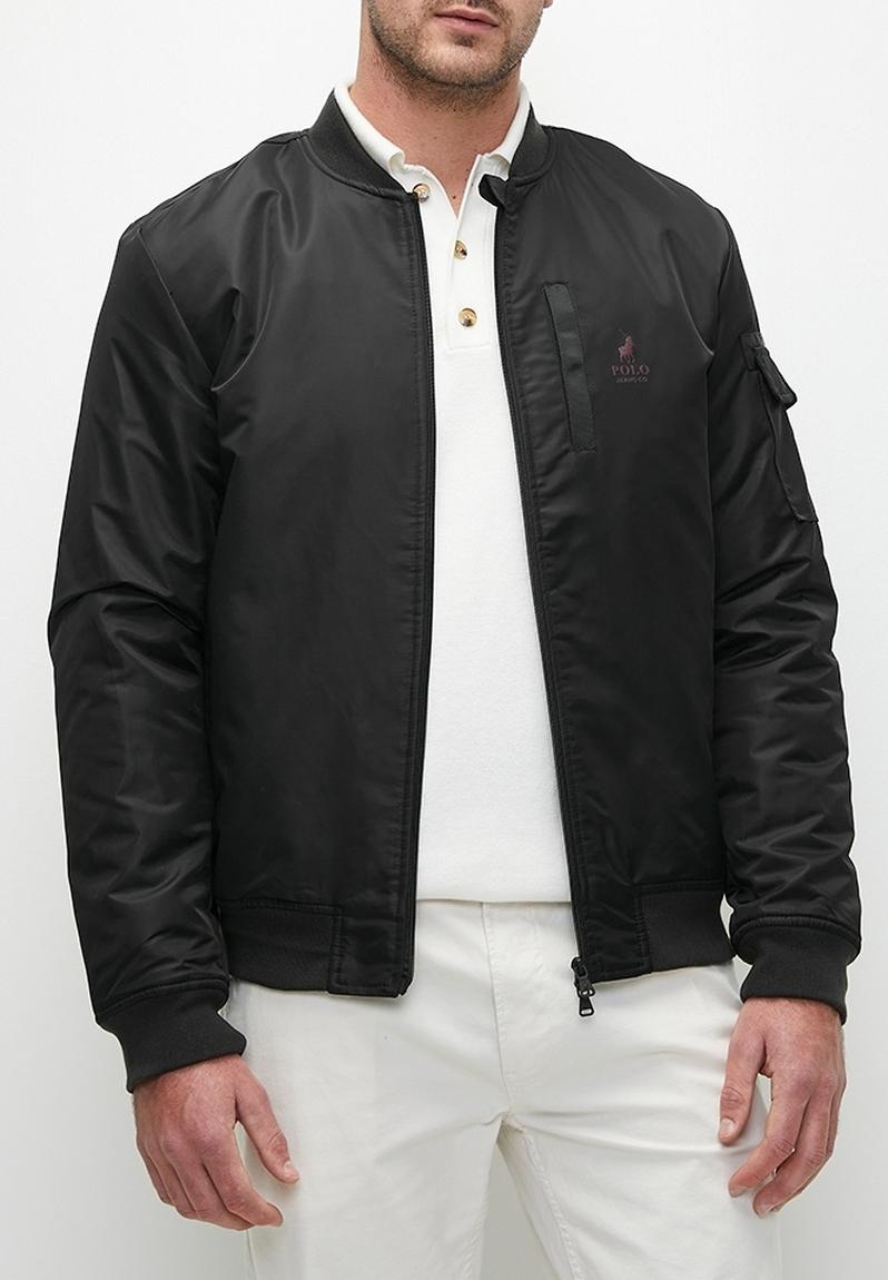 Mens Pjc Ls Bomber Jacket - Black