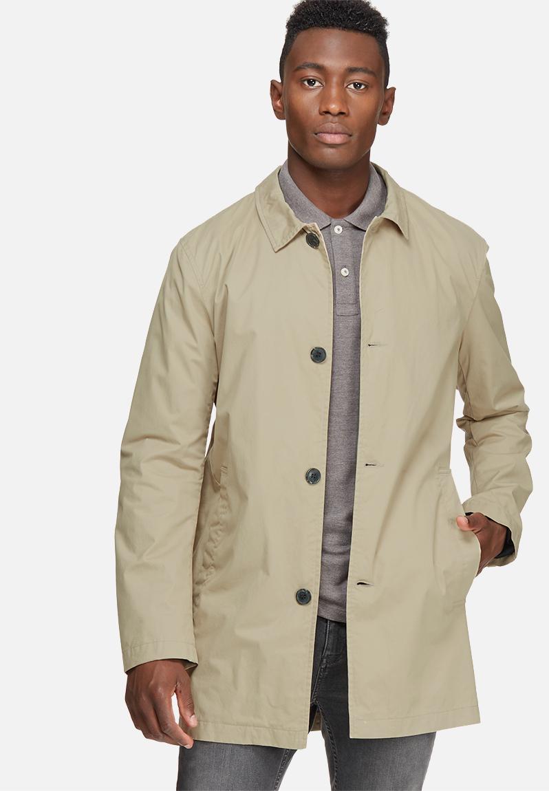 Mash cotton coat - crockery Selected Homme Coats | Superbalist.com