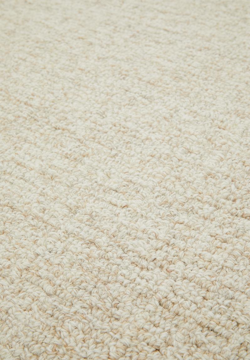 Monaco Wool Blend Rug - Natural