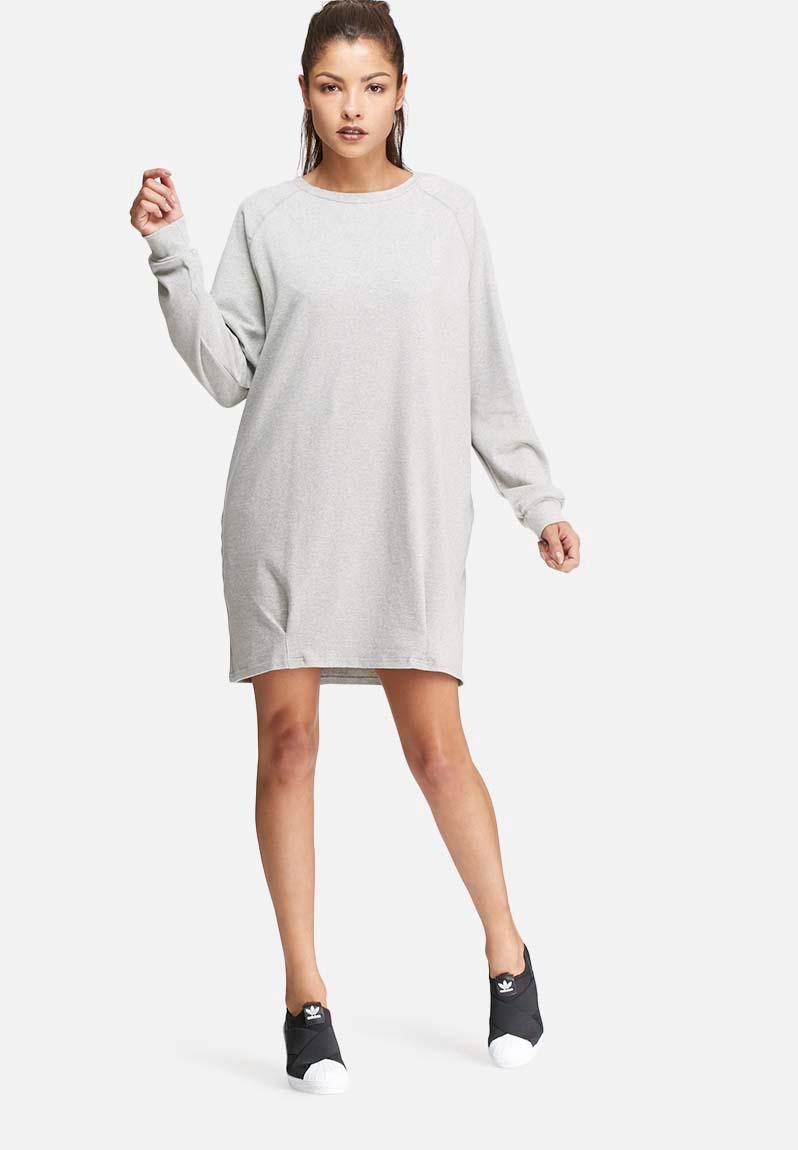 Relaxed sweat dress - grey marle Glamorous Casual | Superbalist.com