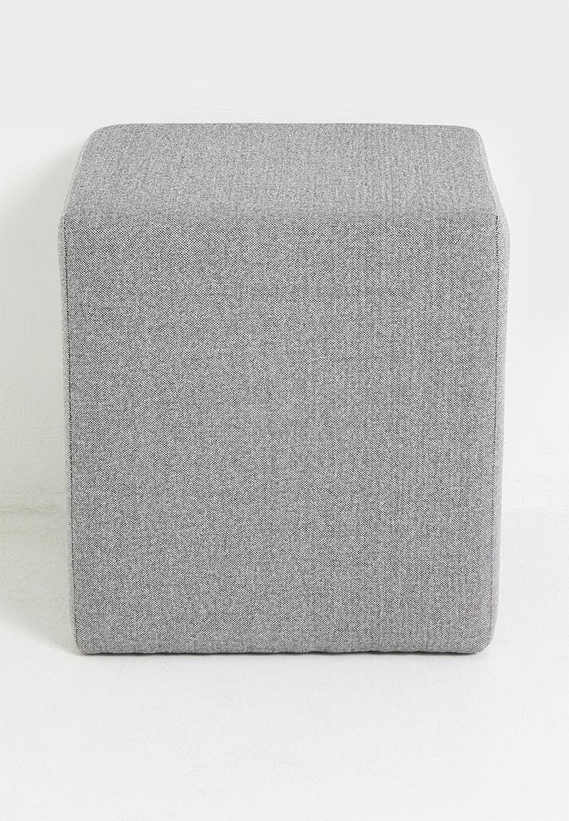 Mia Ottoman - Grey