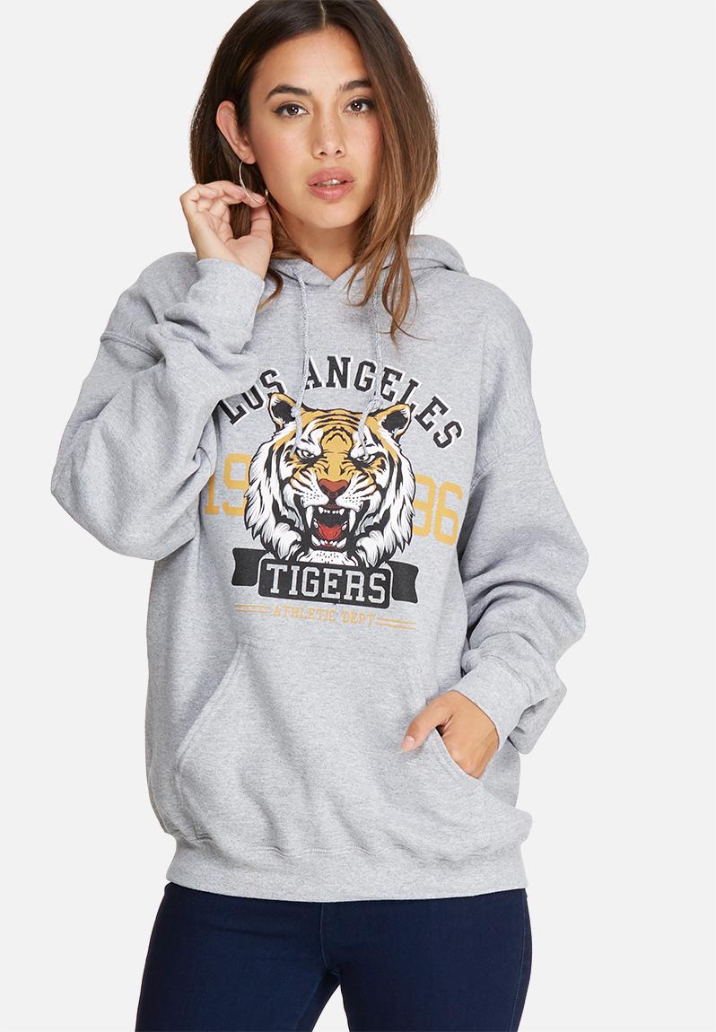 LA tigers sweatshirt - grey Missguided Hoodies, Sweats & Jackets | Superbalist.com