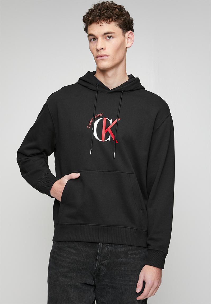 Ls Eu 350Terry Graphic Hoodie - Black