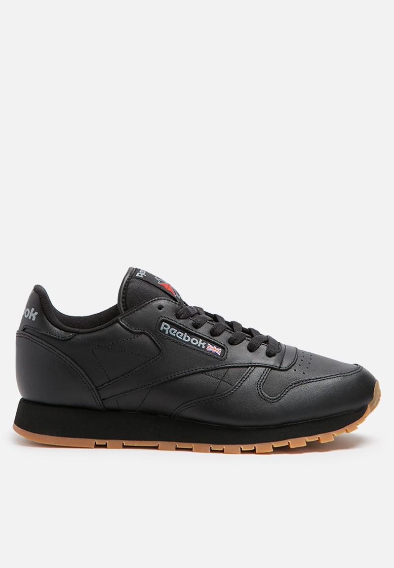 Reebok Club Classic Leather Foundation - 49800 - Int-Black/Gum Reebok ...