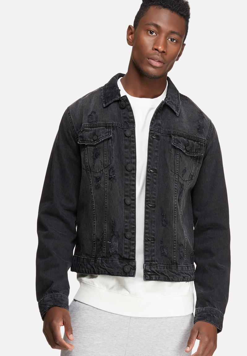 Rocker black denim jacket exp - black Only & Sons Jackets | Superbalist.com