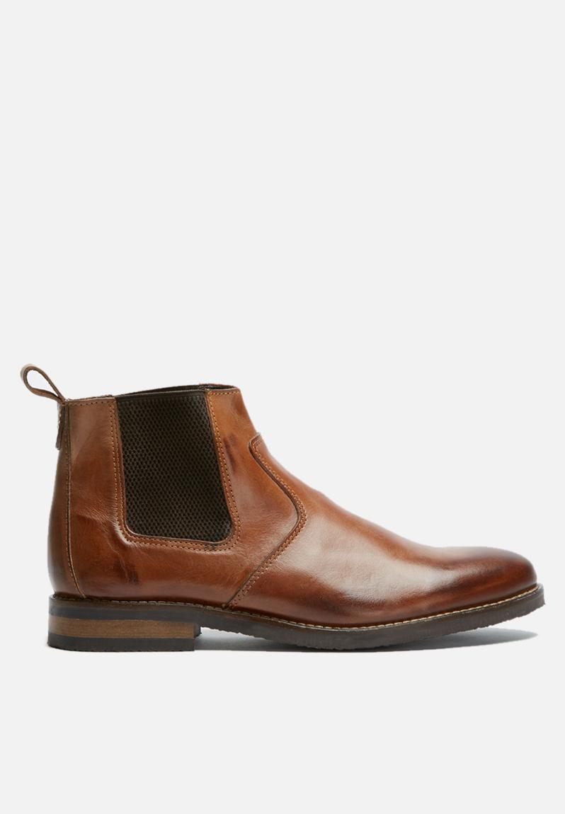 Cameron leather chelsea boot - tan leather basicthread Boots ...