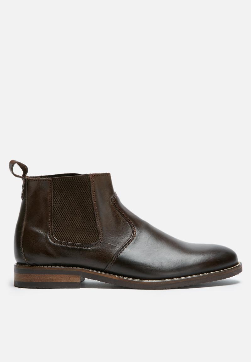 Cameron leather chelsea boot - brown leather basicthread Boots ...