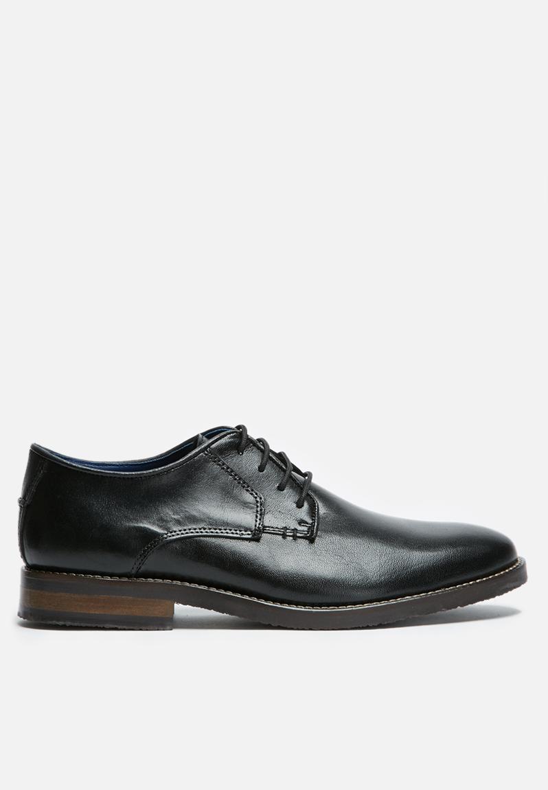 Scotty leather derby - black unobuff basicthread Formal Shoes ...