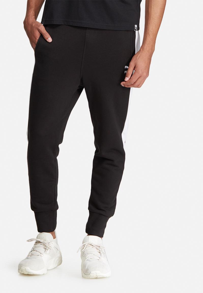 Archive logo t7 sweat pant - cotton black PUMA Sweatpants & Shorts ...