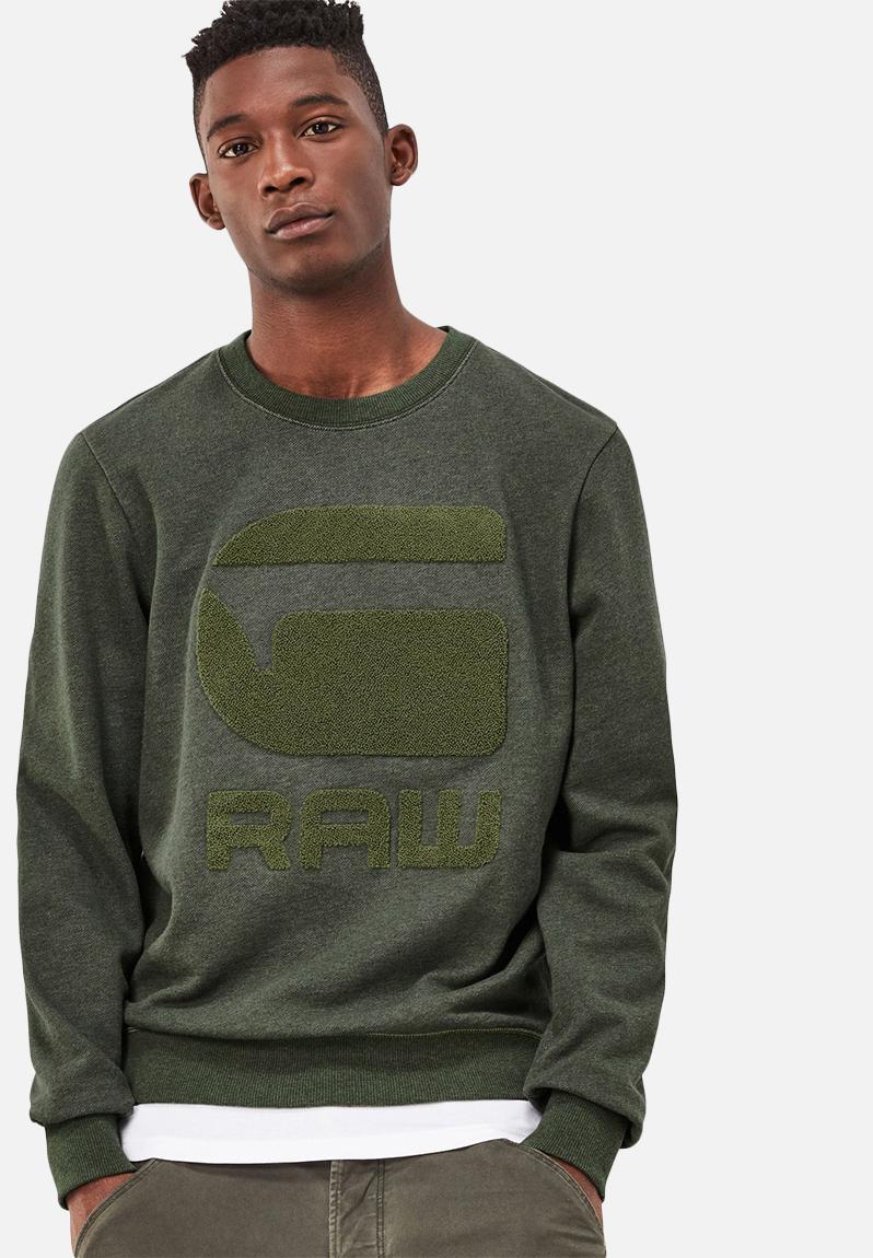 g raw sweater