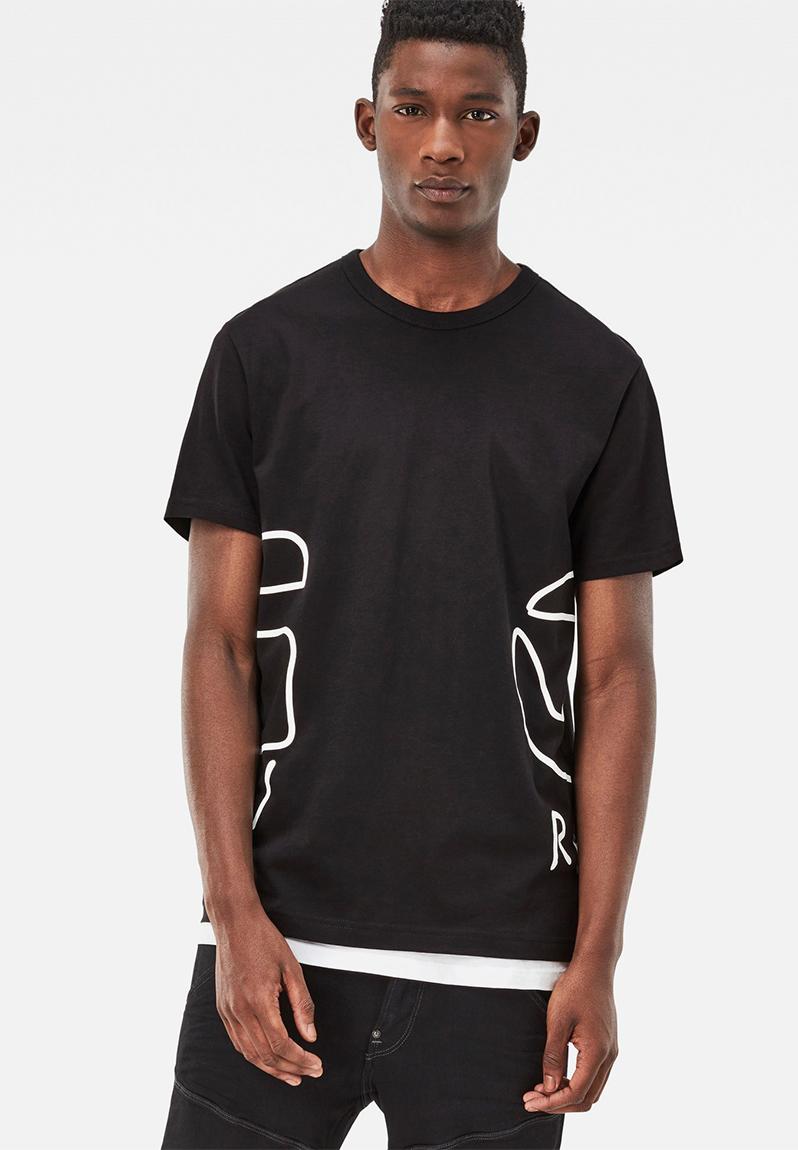 Rituum r t s/s - black G-Star RAW T-Shirts & Vests | Superbalist.com