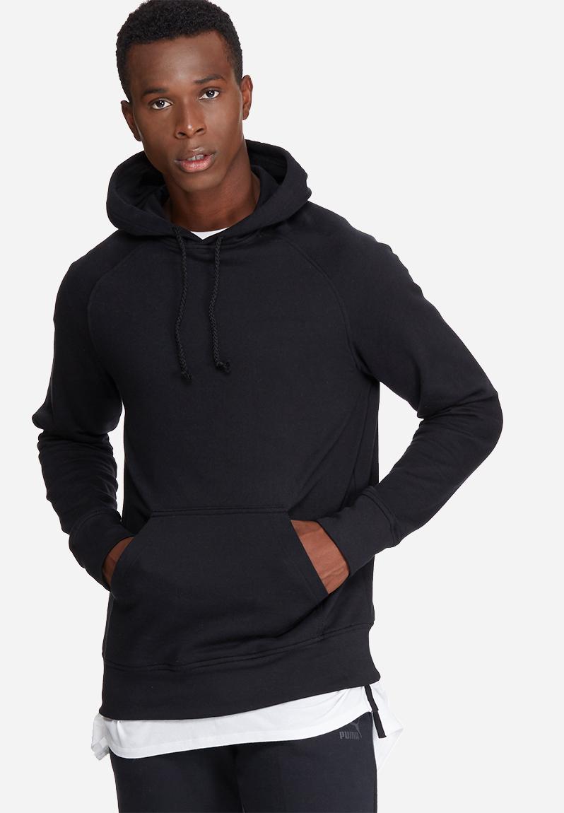 Basic pullover hoodie sweat- black basicthread Hoodies & Sweats ...