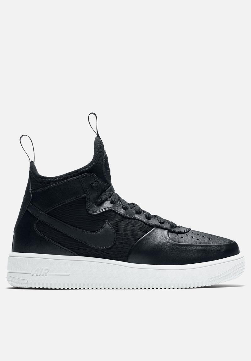 Nike W Air Force 1 Ultraforce - 864025-001 - Black / White Nike ...