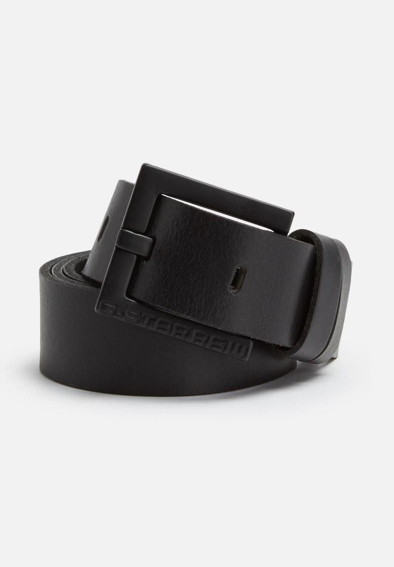 Duko leather belt-black G-Star RAW Belts | Superbalist.com