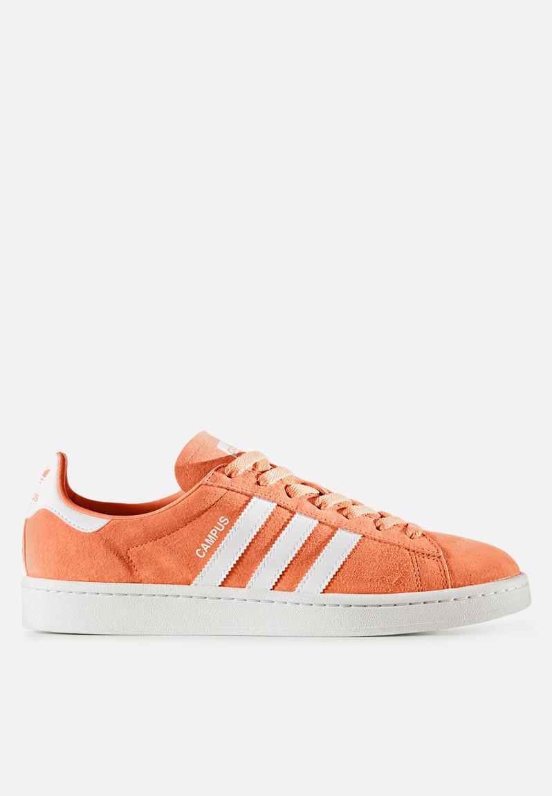 adidas Originals Campus - BZ0083-Easy Orange/Crystal White adidas ...