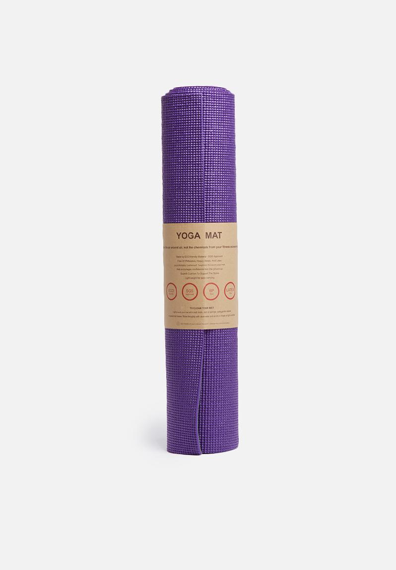 Yoga Mat Eco Purple Green Terra Yoga Sport Accessories