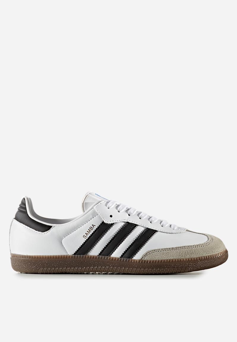 adidas Originals Samba OG - BZ0057 - white/black/clear granite adidas ...