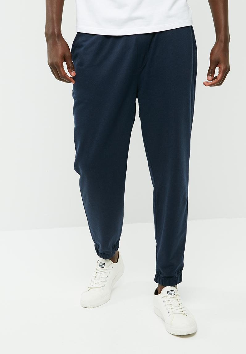 Basic loose fit sweatpant- navy basicthread Pants & Chinos ...
