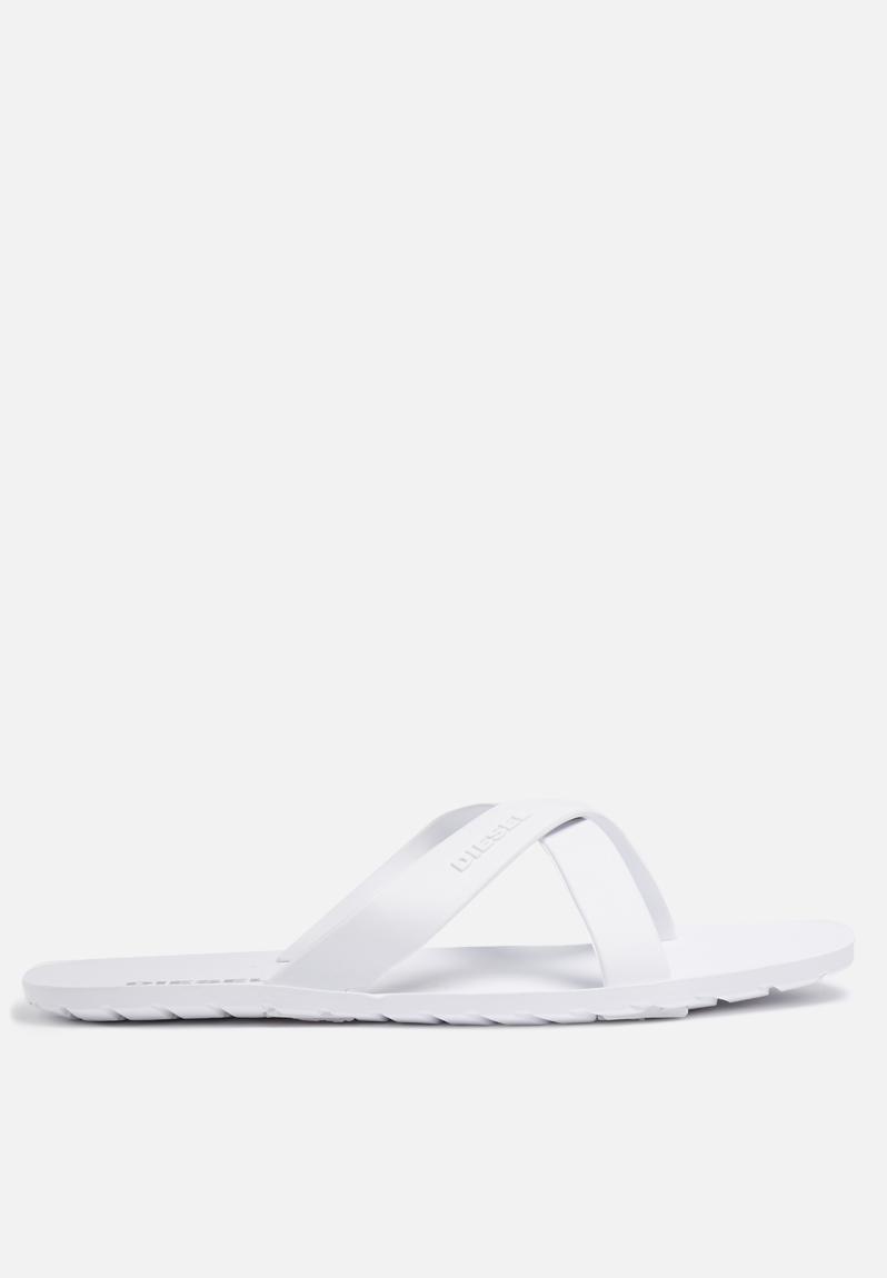 Diesel wash sandal - white Diesel Sandals & Flip Flops | Superbalist.com