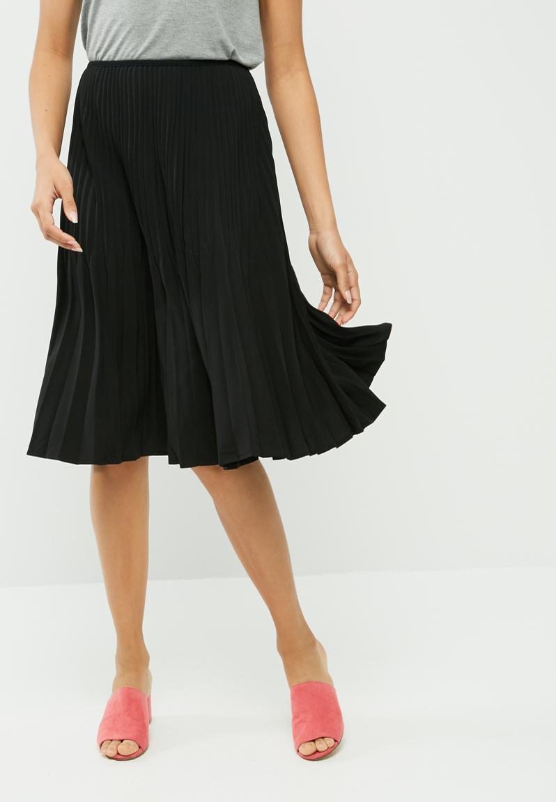 Luna pleated midi skirt - Black beauty Vero Moda Skirts | Superbalist.com