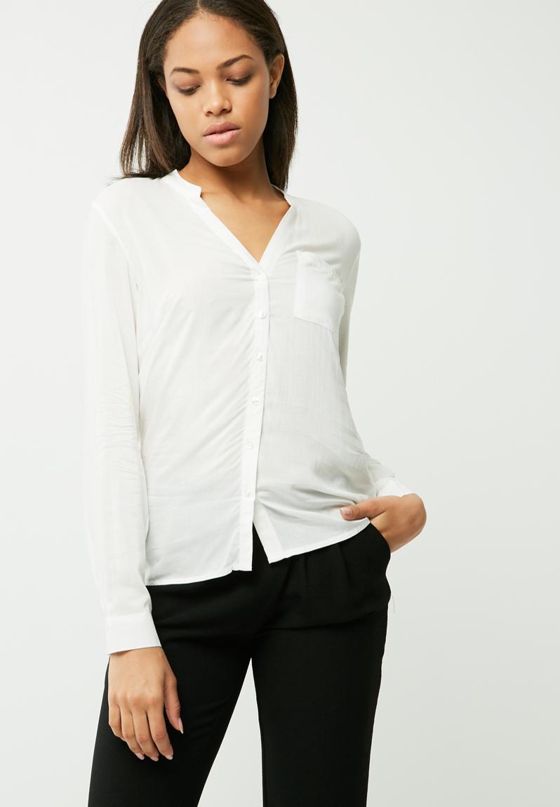 Sue Ella Shirt Noos - White Vero Moda Shirts 