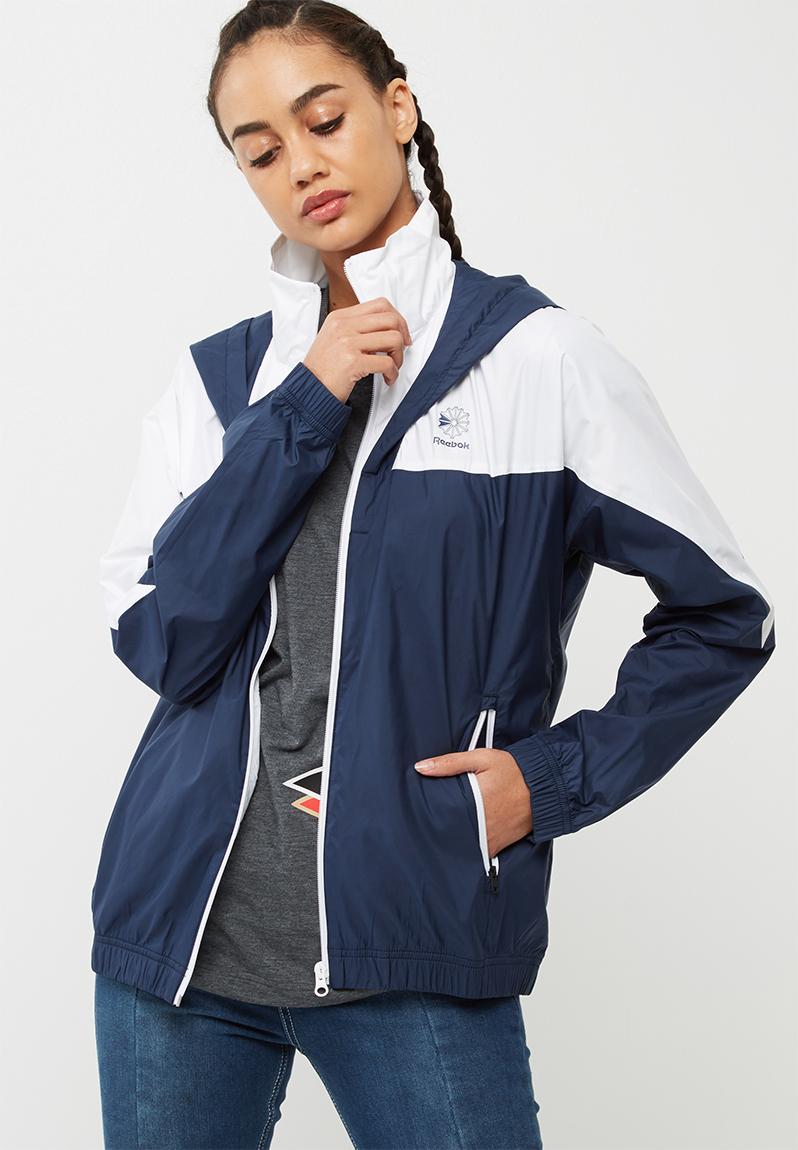 Windbreaker- collegiate navy Reebok Classic Hoodies, Sweats & Jackets ...