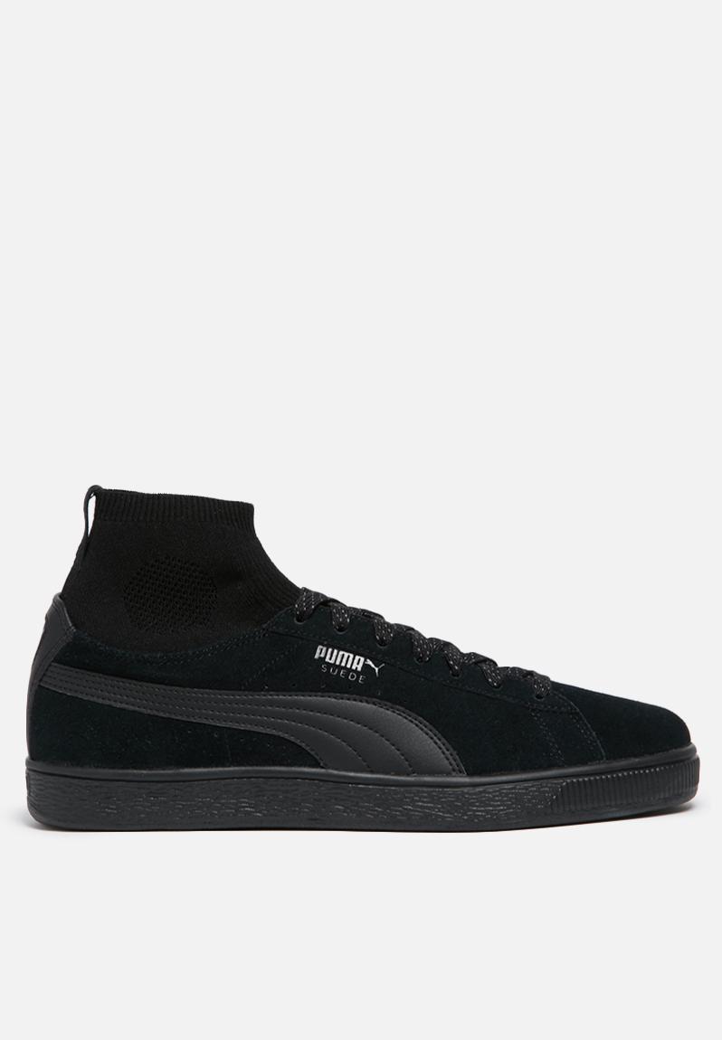 Puma Suede Classic Sock - 36407401 - Black PUMA Sneakers | Superbalist.com