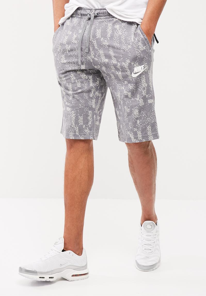 nike sweatpants shorts