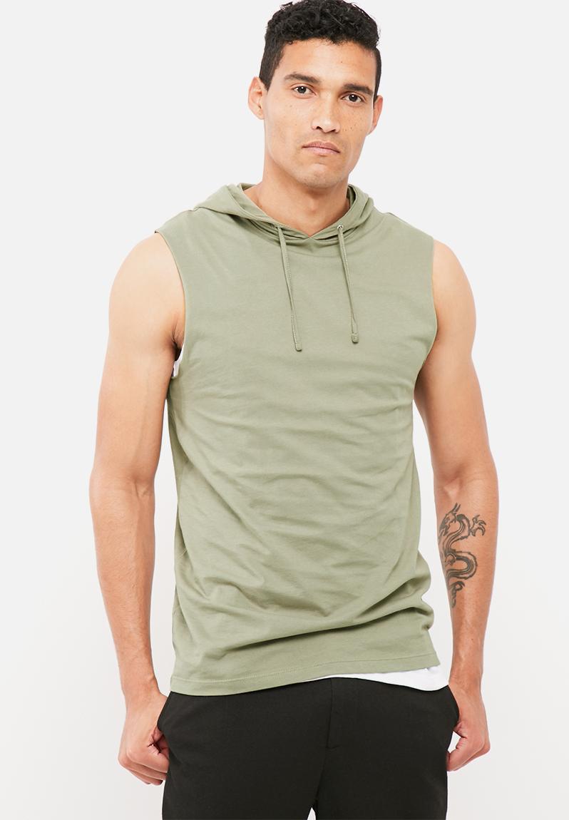 Arizona sleeveless top - olive basicthread T-Shirts & Vests ...