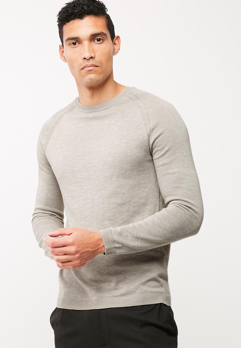 Tristan crew neck - dove Selected Homme Knitwear | Superbalist.com