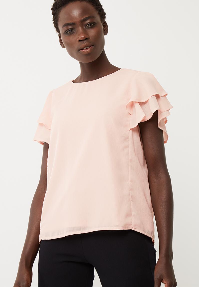 Mira top - peach whip Vero Moda T-Shirts, Vests & Camis | Superbalist.com