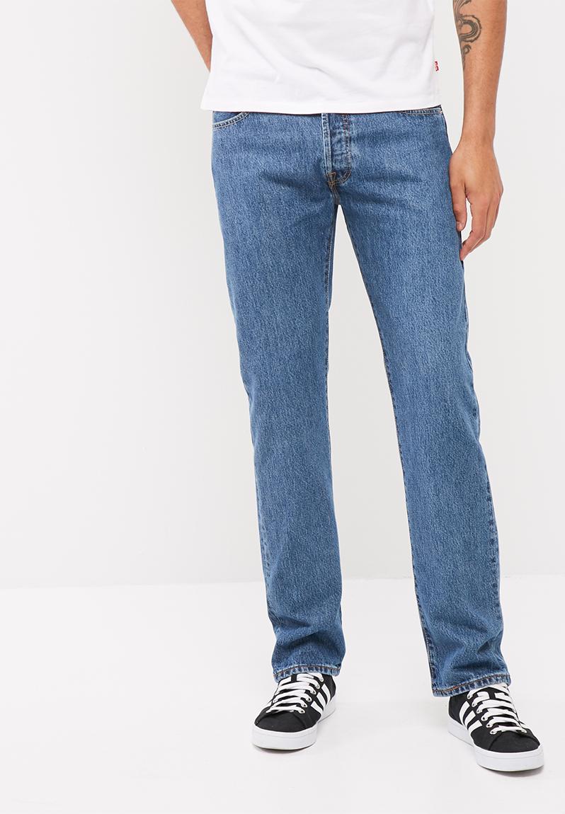 stone washed levi's jeans