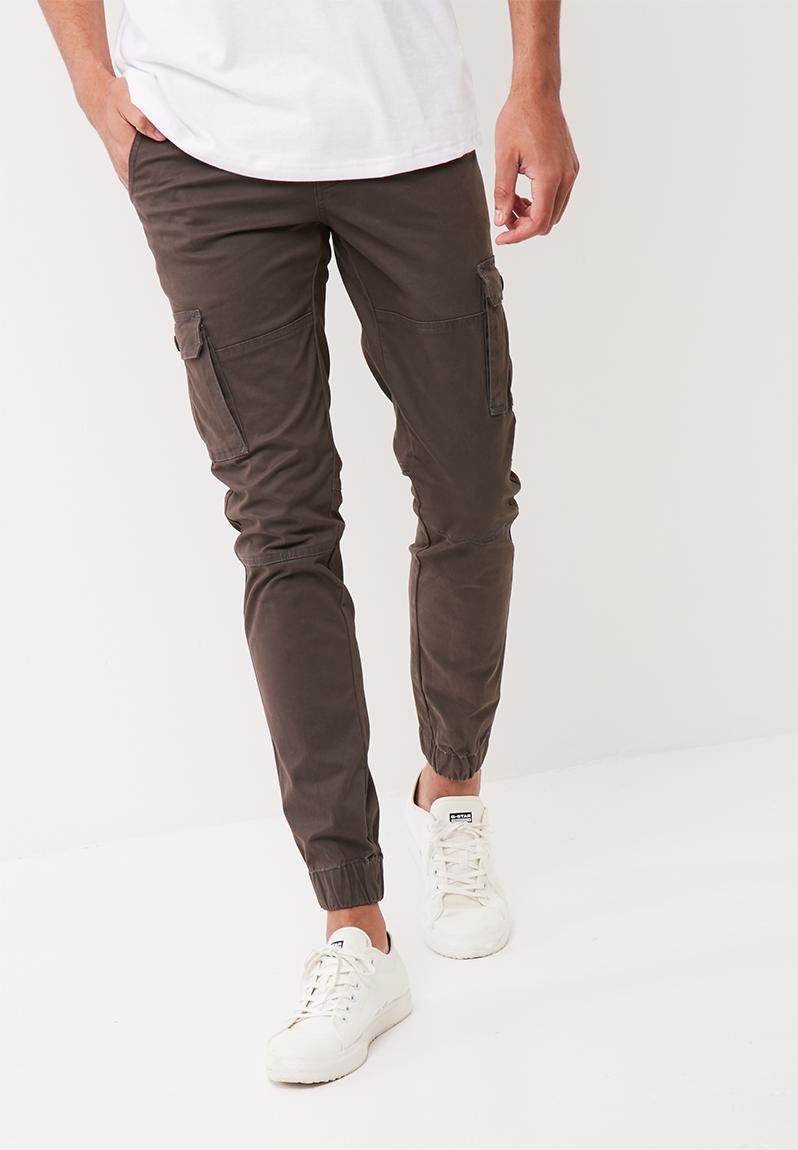 Cuffed cargo jogger-grey 12-8405 basicthread Pants & Chinos ...