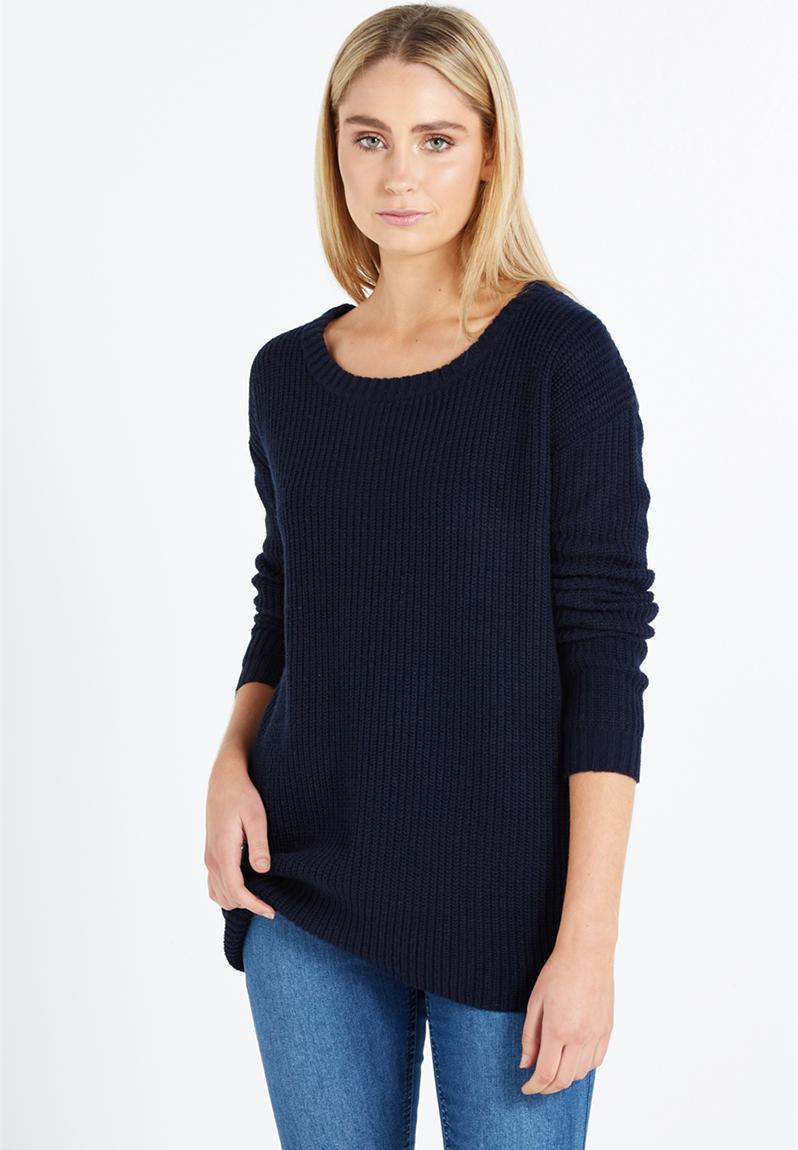Camilla open back knit - deep navy Cotton On Knitwear | Superbalist.com