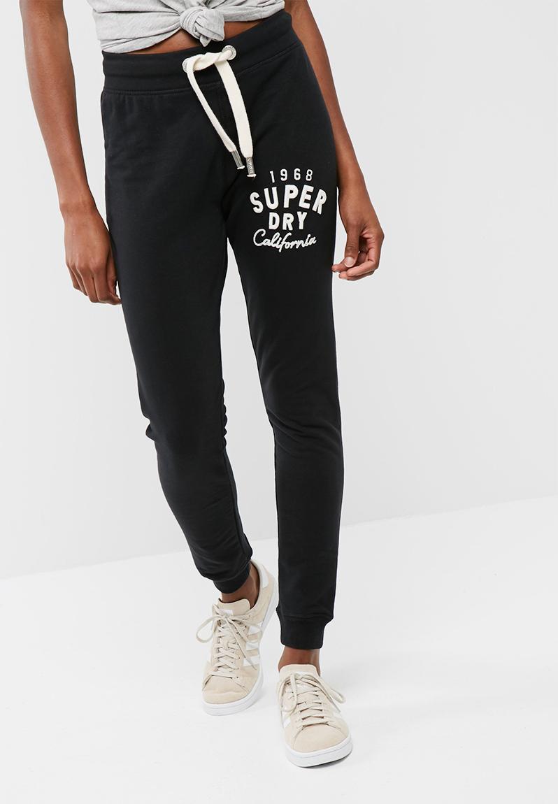 superdry applique joggers