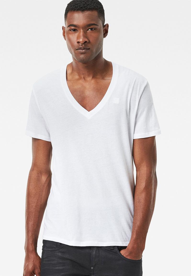 Base htr v t s/s 2-pack NY jersey- solid/ White G-Star RAW Sleepwear ...