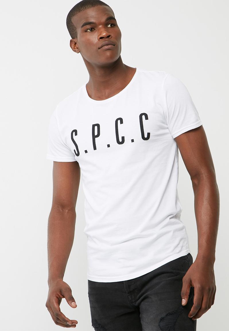 Basic crew neckline tee with spcc print - tee S.P.C.C. T-Shirts & Vests ...