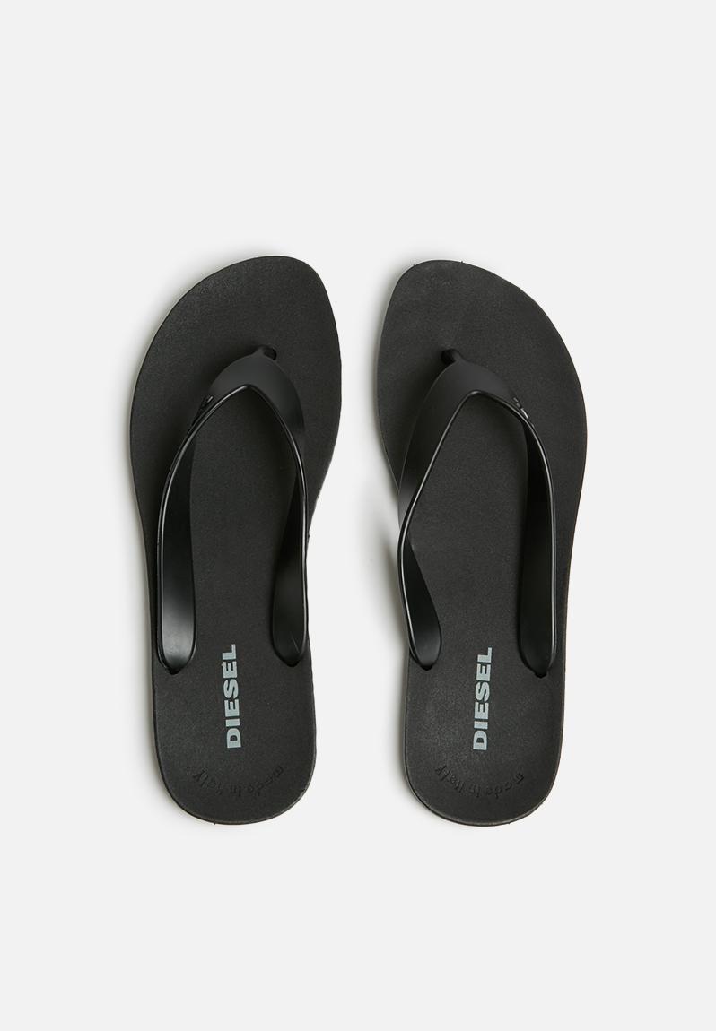 black Diesel Sandals \u0026 Flip Flops 
