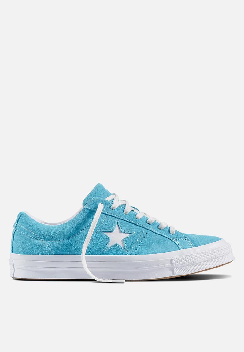 Converse Cons One Star - Classic Suede - Blue Converse Sneakers ...