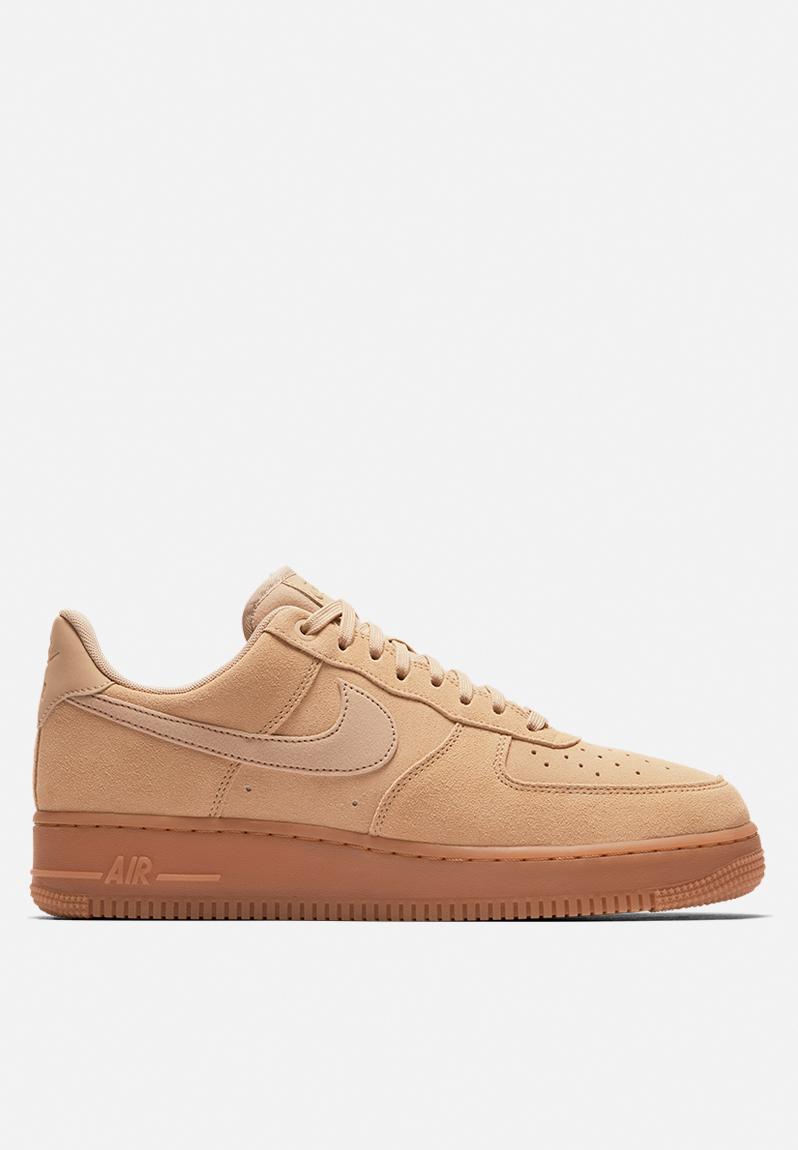 air force 1 brown suede