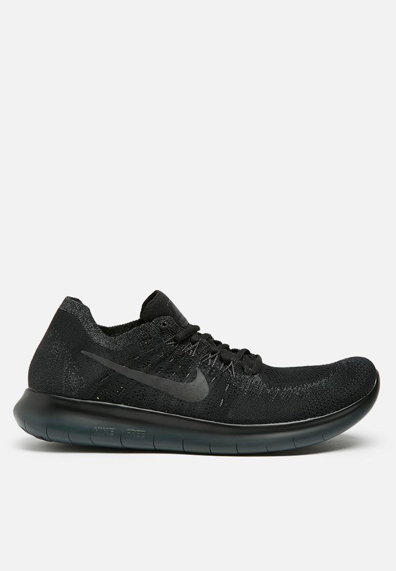 nike free rn flyknit black