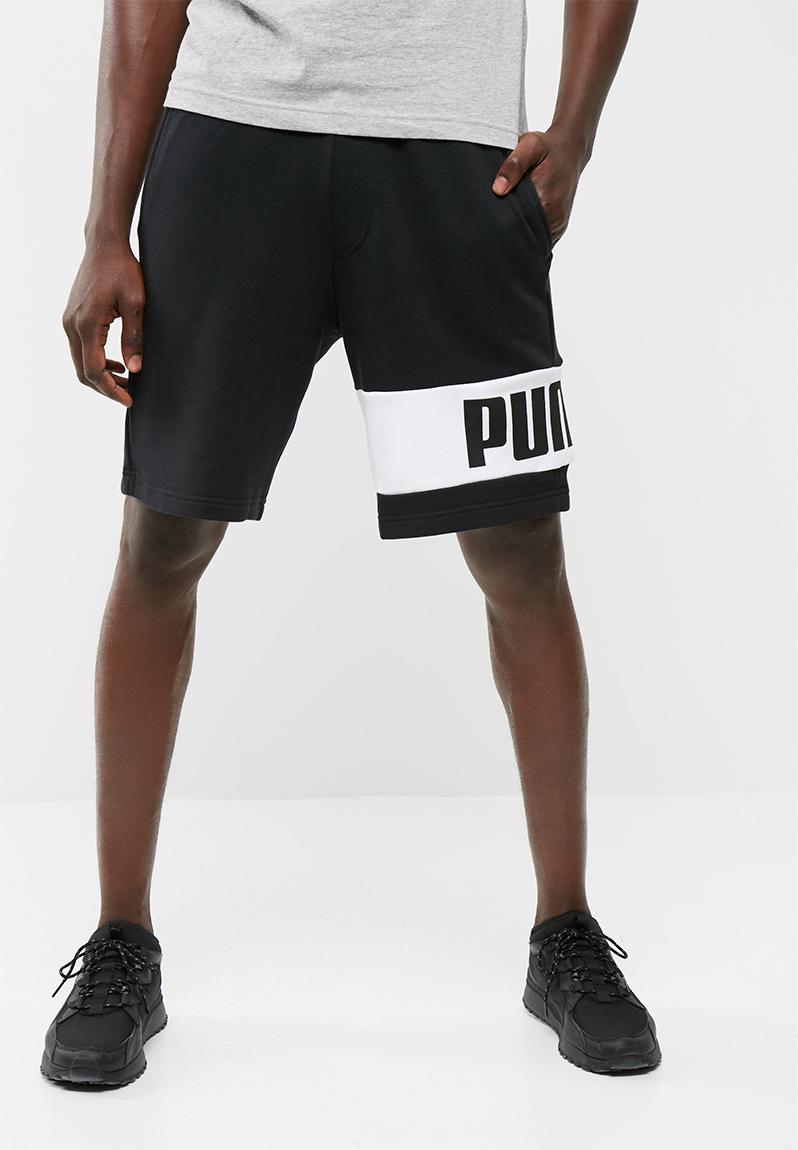 PUMA Rebel Sweat Shorts-black PUMA PUMA 