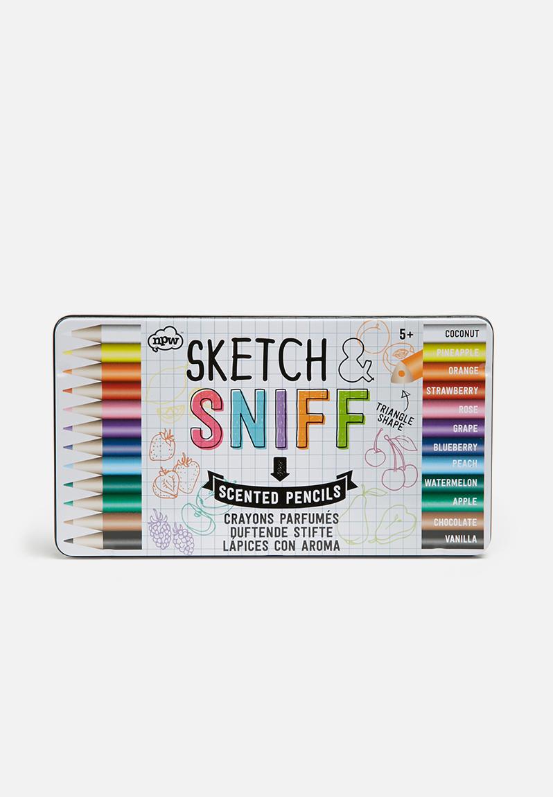 Sketch & sniff pencils