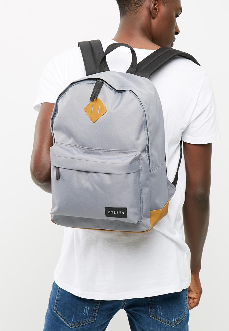 FREEDOM BACKPACK- grey UNSEEN Bags & Wallets | Superbalist.com