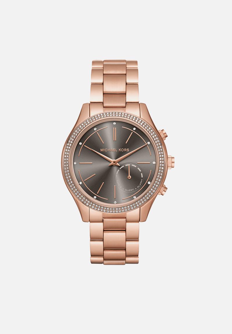 runway rose gold smartwatch