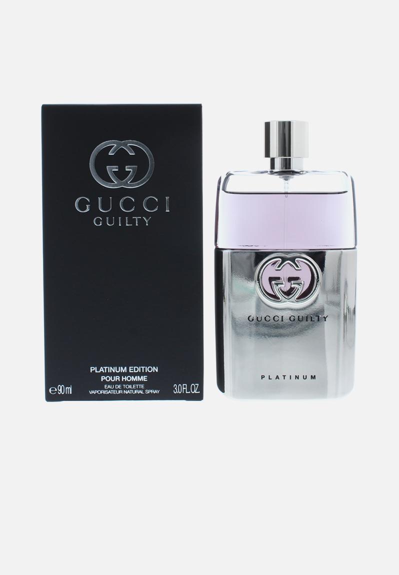 Gucci Guilty Platinum M Edt 90ml Spray (Parallel Import)