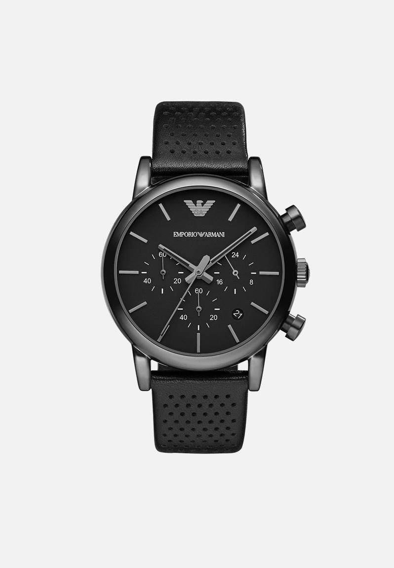 Luigi-AR1737- black Armani Watches | Superbalist.com