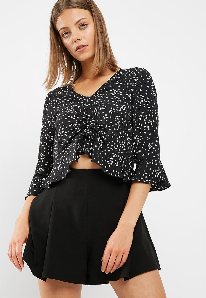 Ruched front blouse - spot dailyfriday Blouses | Superbalist.com