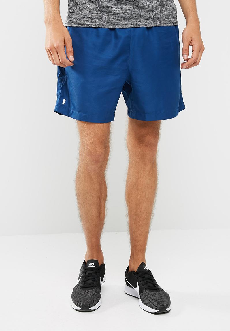Active running shorts - dark blue New Look Sweatpants & Shorts ...