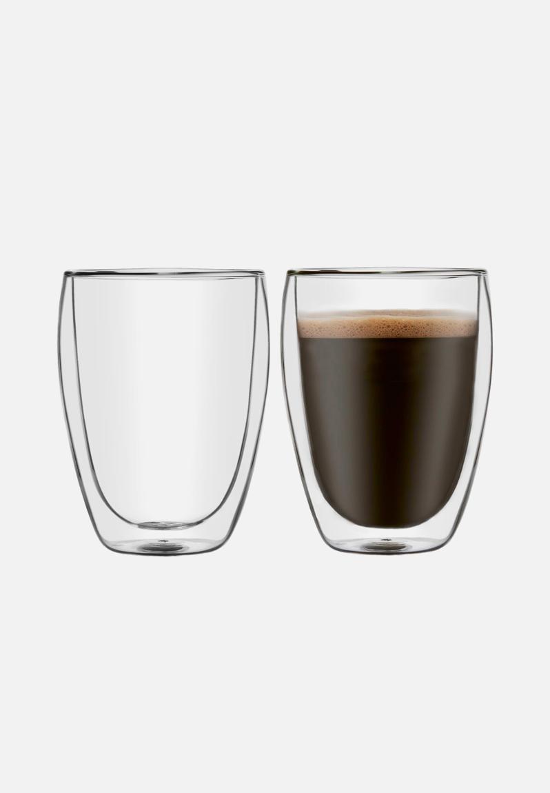 Double walled latte glasses set of 2 Humble & Mash Drinkware